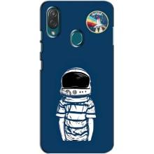 Чехол NASA для ZTE Blade V10 Vita (AlphaPrint) (Мальчик в шлеме)