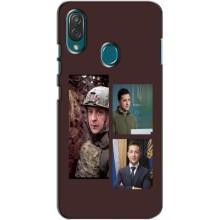 Чехол для ZTE Blade V10 Vita (AlphaPrint - с принтом Зеленского) – Президент