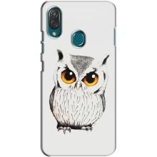 Чехол с птицами на ZTE Blade V10 Vita (VPrint) (Милая Сова)