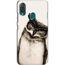 Чехол с птицами на ZTE Blade V10 Vita (VPrint) (Сова)