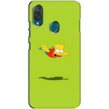 Чехол с Симпсонами для ZTE Blade V10 Vita (VPrint)