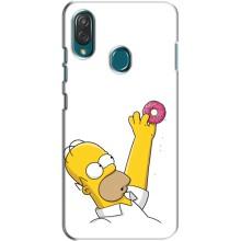Чехол с Симпсонами для ZTE Blade V10 Vita (VPrint)