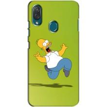 Чехол с Симпсонами для ZTE Blade V10 Vita (VPrint)