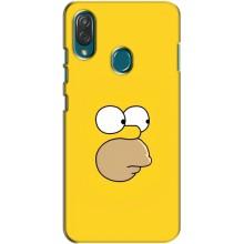 Чехол с Симпсонами для ZTE Blade V10 Vita (VPrint)