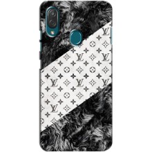 Чехол Стиль Louis Vuitton на ZTE Blade V10 Vita (LV на белом)