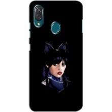 Чехлы Венсдей на ZTE Blade V10 Vita Уэнсдей (AlphaPrint) (серьезная Уэнздей)