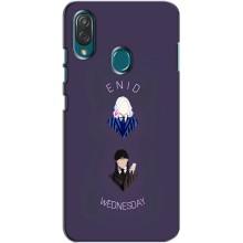 Чехлы Венсдей на ZTE Blade V10 Vita Уэнсдей (AlphaPrint) (Уэнздей и подруга)