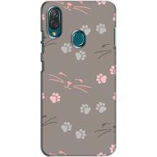 Чохол з малюнком кіт на ZTE Blade V10 Vita – Лапи і вуса