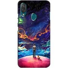 Космические Чехлы для ЗТЕ Блейд В10 Вита (VPrint) (Галактический вид)