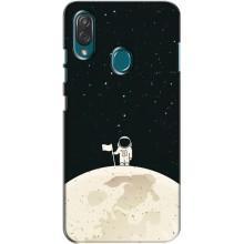 Космические Чехлы для ЗТЕ Блейд В10 Вита (VPrint) (На луне)