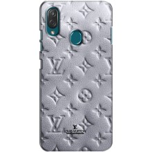 Текстурный Чехол Louis Vuitton для ЗТЕ Блейд В10 Вита (Белый ЛВ)