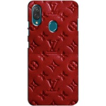 Текстурный Чехол Louis Vuitton для ЗТЕ Блейд В10 Вита (Красный ЛВ)