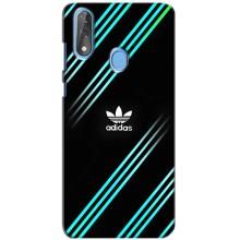 Чехлы Адидас для ZTE Blade V10 (AlphaPrint) (Адидас с полосами)