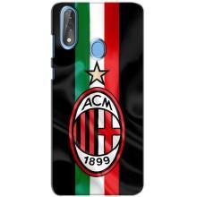 Чехлы для ZTE Blade V10 (VPrint) - Футбольные клубы (ФК Милан)