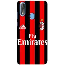 Чехлы для ZTE Blade V10 (VPrint) - Футбольные клубы (Milan)