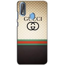 Чехлы ГУЧЧИ для ЗТЕ Блейд В10 (AlphaPrint) (GUCCI стиль)