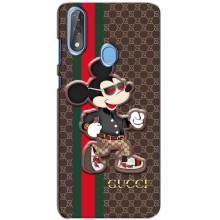 Чехлы ГУЧЧИ для ЗТЕ Блейд В10 (AlphaPrint) (Маус Гуччи)