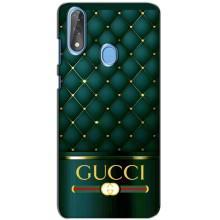 Чехлы ГУЧЧИ для ЗТЕ Блейд В10 (AlphaPrint) (Текстура Гуччи)