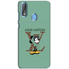 Чохли Луі Вітон для ZTE Blade V10 (AlphaPrint - LOUIS VUITTON) (Міккі Маус LV)