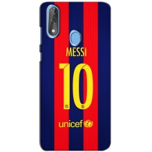 Чохли Мессі для ZTE Blade V10 (AlphaPrint) (Messi Barca 10)