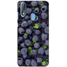 Чехлы с Фруктами для ZTE Blade V10 (VPrint) (Ежевика)