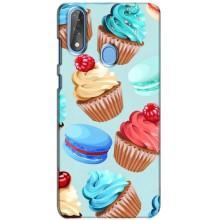 Чехлы с Фруктами для ZTE Blade V10 (VPrint) (Кексики)