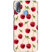 Чехлы с Фруктами для ZTE Blade V10 (VPrint) (Вишня)