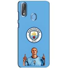 Чехлы с футболистом Ерлинг Холанд для ZTE Blade V10 (AlphaPrint) (Холанд Манчестер Сити)