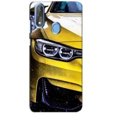 Чехлы с Машинами на ЗТЕ Блейд В10 (VPrint) (Желтая машина)