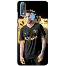 Силиконовый Чехол ZTE Blade V10 (Gold Neymar)