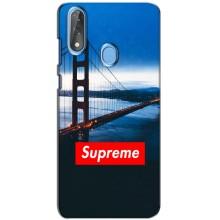 Чехол для ZTE Blade V10 с картинкой Supreme (AlphaPrint)