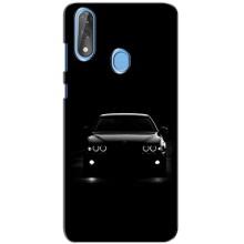Чехол для ЗТЕ Блейд В10 - с принтом БМВ (AlphaPrint) (Машина BMW)