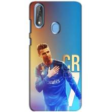 Чехол Криштиану Роналду для ZTE Blade V10 (AlphaPrint) (CR7 Real)