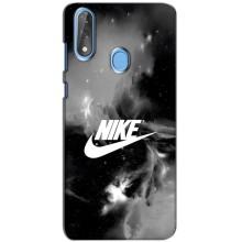 Чехол для ZTE Blade V10 - с принтом Найк (AlphaPrint) (Лого Найк)