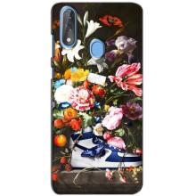 Чехол для ZTE Blade V10 - с принтом Найк (AlphaPrint) (Стиль Найк)