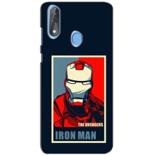 Чохол Супергерой Залізна Людина на ZTE Blade V10 – Art Iron man