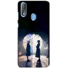 Чехлы Венсдей на ZTE Blade V10 Уэнсдей (AlphaPrint) (Уэнздей и Инид)