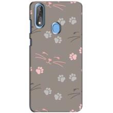 Чохол з малюнком кіт на ZTE Blade V10 – Лапи і вуса