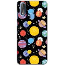 Космические Чехлы для ЗТЕ Блейд В10 (VPrint) (Рисованные планеты)
