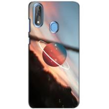 Космические Чехлы для ЗТЕ Блейд В10 (VPrint) (Сатурн)