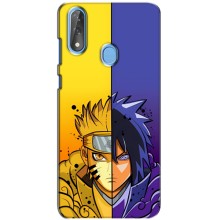 Купить Чехлы на телефон с принтом Anime для ЗТЕ Блейд В10 – Naruto Vs Sasuke