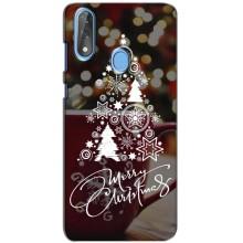 Рождественские Чехлы для ZTE Blade V10 (VPrint) (Елочка узорная)