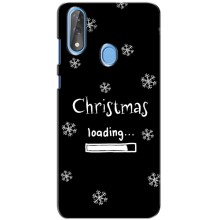 Різдвяні, Святкові Чохли для ZTE Blade V10 – Christmas loading