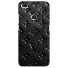 Текстурный Чехол Louis Vuitton для ЗТЕ Блейд В18 – Черный ЛВ
