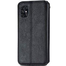 Шкіряний чохол-книжка GETMAN Cubic (PU) для ZTE Blade V2020 Smart – Чорний