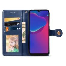 Кожаный чехол-книжка GETMAN Gallant (PU) для ZTE Blade V2020 Smart – Синий