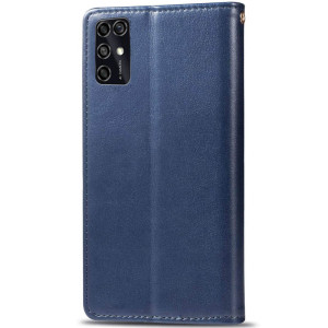Кожаный чехол-книжка GETMAN Gallant (PU) для ZTE Blade V2020 Smart – Синий