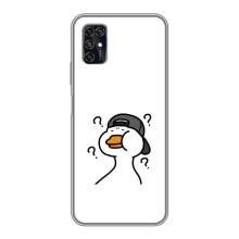 Бампер с принтом Мемы для ZTE Blade V2020 Smart – Непонимание