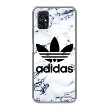 Чехлы Адидас для ZTE Blade V2020 Smart (AlphaPrint) (Адидас на мраморе)