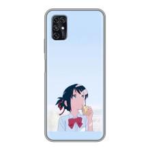 Чехол с персонажами АНИМЕ на ZTE Blade V2020 Smart – Мицуха